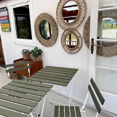 Fjordhytten. Rebuild Train Wagon From 1937. Odense