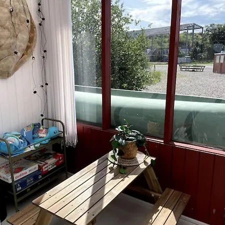 Fjordhytten. Rebuild Train Wagon From 1937. Odense